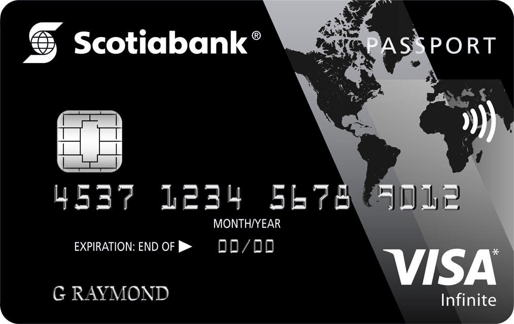 scotiabank visa infinite travel points