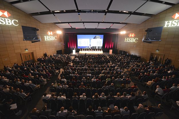 HSBC’s AGM: "Covid test, mask required to attend---but please stay home"