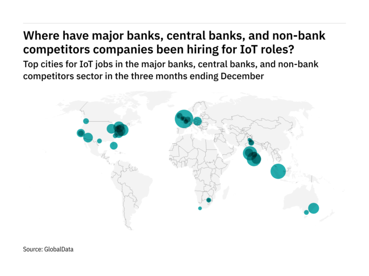 North America is seeing a hiring boom in retail banking industry IoT roles
